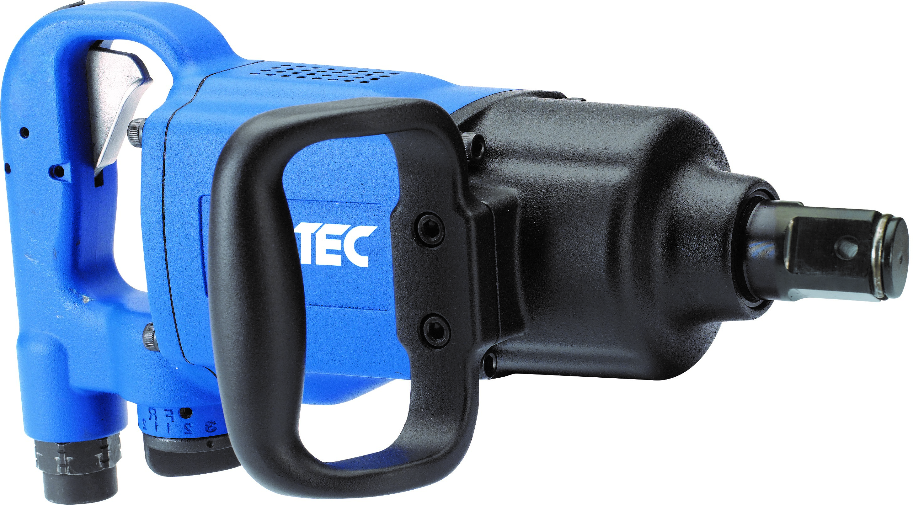 814D - 1” straight impact wrench, equipped with twin hammer machanism